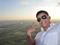 Полет на шаре — это неспешное парение в пятом океане. 