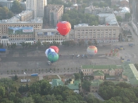 Полет на воздушном шаре в Харькове