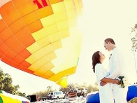 Свадьба на воздушном шаре