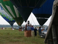 Воздушные шары готовы к взлету