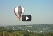 Полет на воздушном шаре в "Парке Киевская Русь"